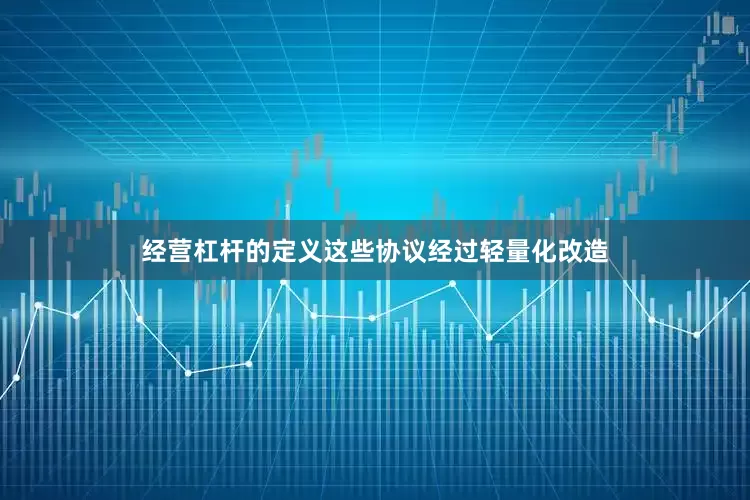 经营杠杆的定义这些协议经过轻量化改造